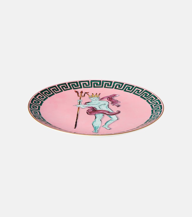 Il Viaggio di Nettuno charger plate by Luke Edward Hall | Ginori 1735
