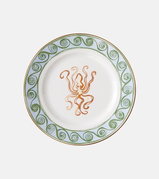 Il Viaggio Di Nettuno porcelain dessert plate | Ginori 1735