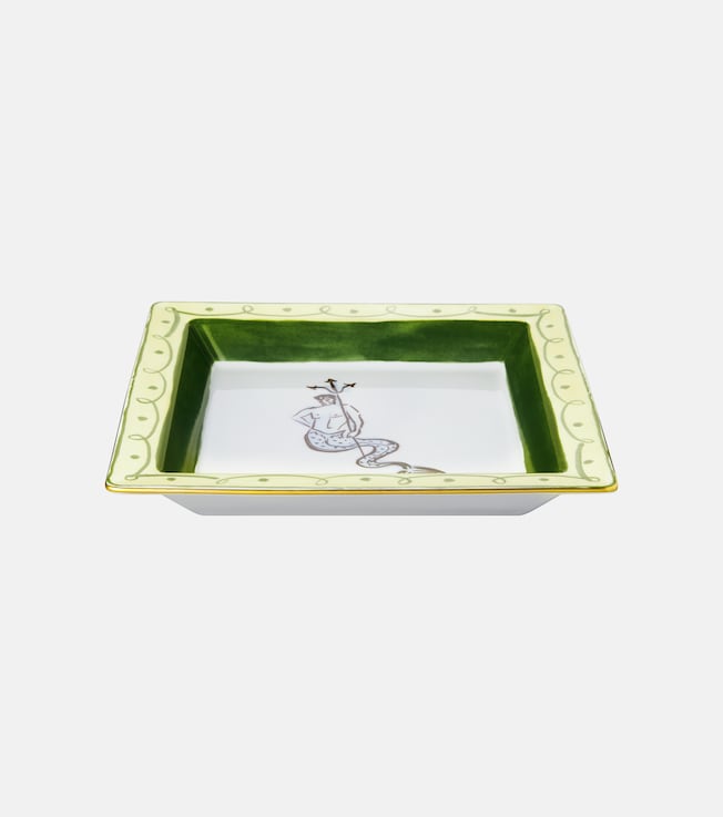 Il Viaggio Di Nettuno Large decorative tray by Luke Edward Hall | Ginori 1735