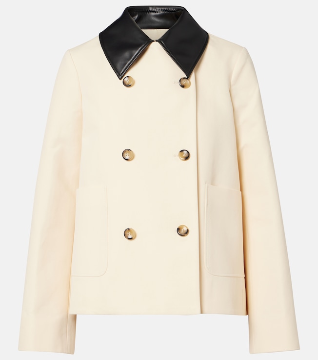 Harburg double breasted cotton jacket  | Altuzarra