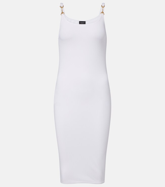 Horsebit jersey minidress | Gucci